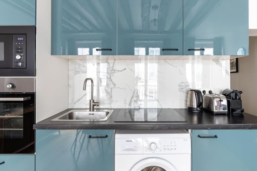 Grands Boulevards 22 : Appartement Cosy 1Br-4P Paris Exterior foto