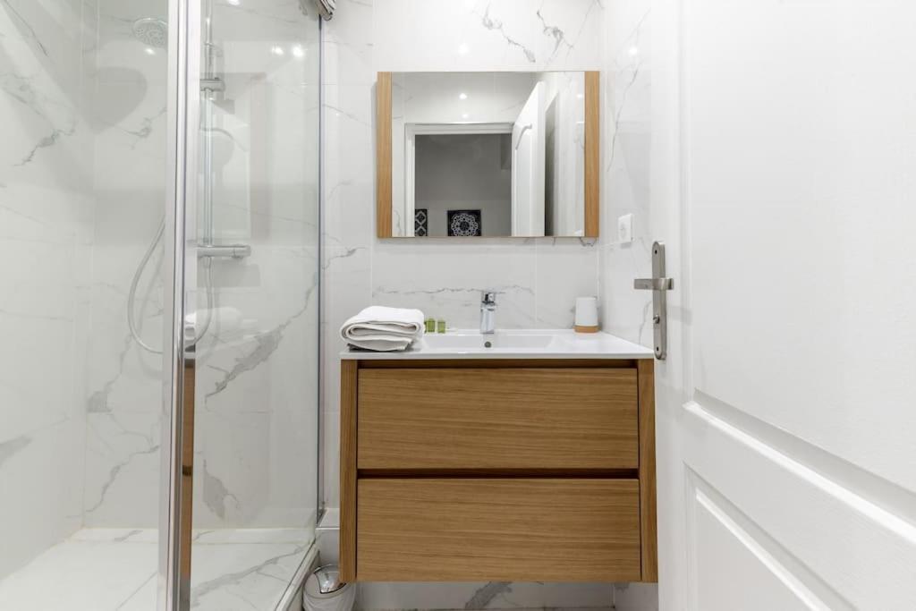 Grands Boulevards 22 : Appartement Cosy 1Br-4P Paris Exterior foto